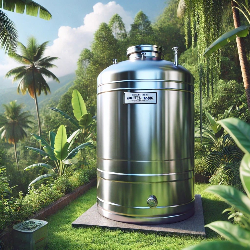 STAINLESS STEEL WATER TANK