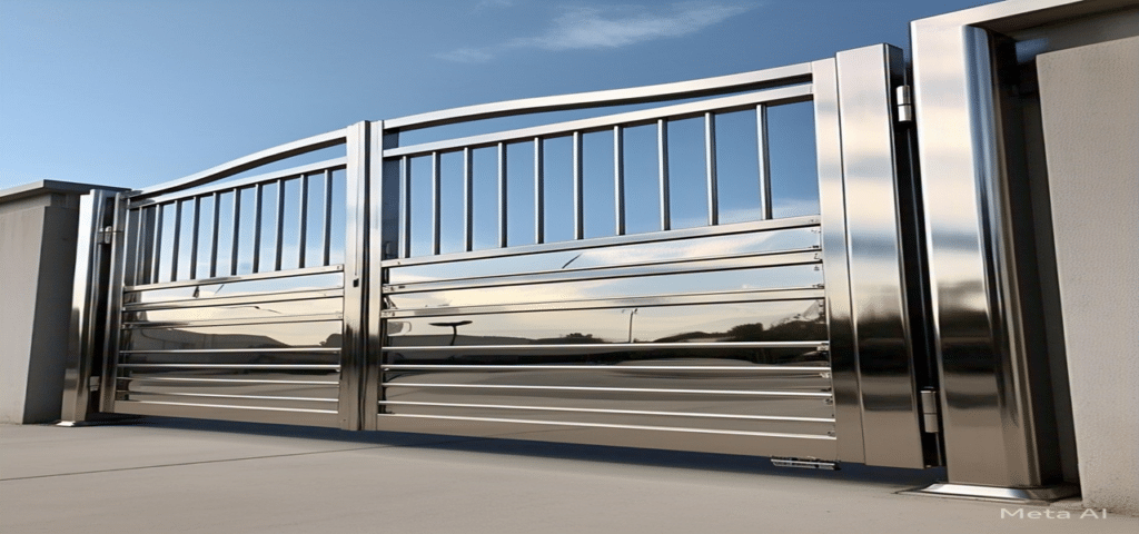 stainless steel gates